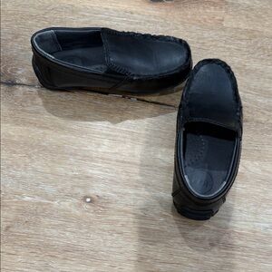 9 Month toddler  Black Casual Slip-On Loafers